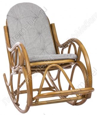 Кресло-качалка Classic с подушкой мед 