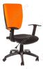 Офисное кресло Нота Т оранжево-черное 