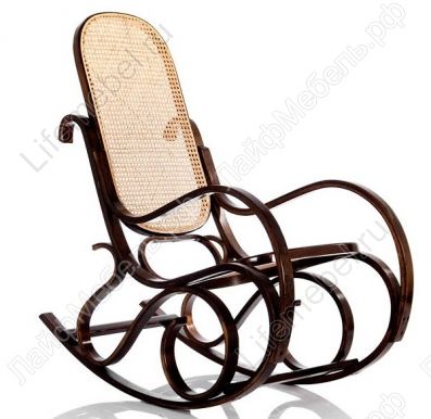 Кресло-качалка Формоза (ротанг орех) 