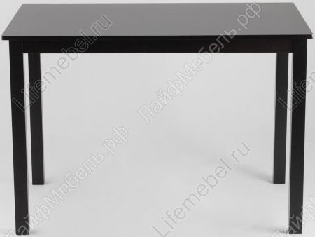 Обеденный стол Рунадиум черно-коричневый 