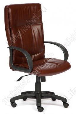 Офисное кресло «Давос» (Davos) коричневое 2 tone 