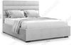 Каркасная кровать Karezza с ПМ 140 х 200 см Velutto 17 / бежевая 