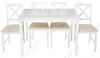 Обеденный стол Hudson (Хадсон) Ivory white 