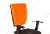 Офисное кресло Нота Т оранжево-черное 