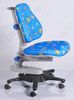Офисное кресло Newton Y-818 BB синее с жучками 
