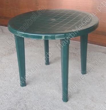 Пластиковый стол Мауи зеленый 