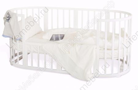 Детская кровать Nuovita Nido Magia белый жемчуг 