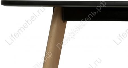 Обеденный стол MK-5807-BL черный 