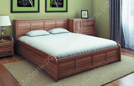 Каркасная кровать СОЛО 044 160 x 200 слива 