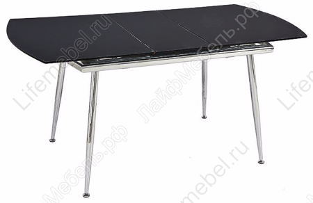 Обеденный стол T600K black flower 