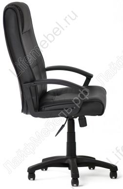 Офисное кресло Максима (Maxima) пластик черное 