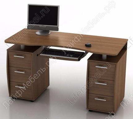 Компьютерный стол КС-14М 2Я Дрофа 