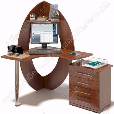 Компьютерный стол КСТ-101 + КТ-102 
