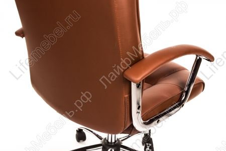 Офисное кресло HLC-0555 L коричневое 