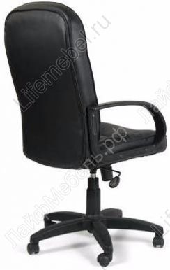 Офисное кресло Chairman 416 черное из экокожи 