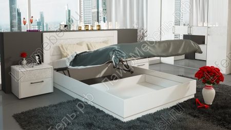 Каркасная кровать Амели с подъемным механизмом СМ-193.01.002 