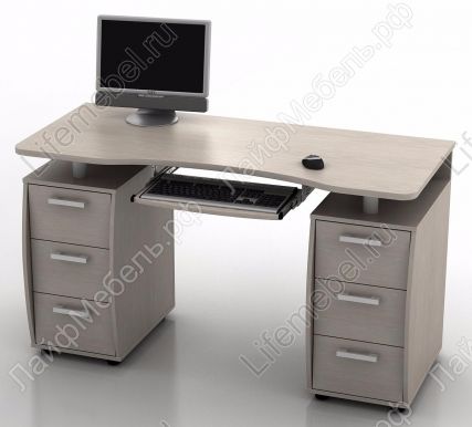 Компьютерный стол КС-14М 2Я Дрофа 