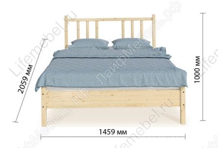 Каркасная кровать Карелия МС-21 