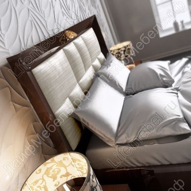 Каркасная кровать CARMEN WALNUT 