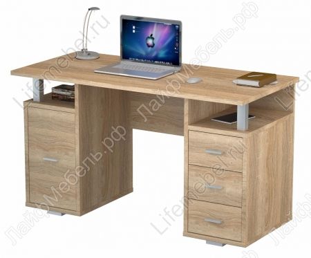 Компьютерный стол двухтумбовый ПС 40-07 