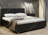 Каркасная кровать Афродита-3 140 х 200 см с ПМ эко кожа черная 